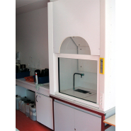 Sorbonne SafeLabe-III - Largeur 1500 mm (sans ventilateur) - Réf LV 3991503 - BIOLAB - Contrôleur de Débit d'Air et Sonde de Mesure SEAT_1