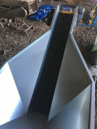 Trémie élévatrice NC IS50 - Occasion - Capacité 2m3 - Tapis chevron 50cm avec variateur_1