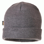 Bonnet en tricot isolé - Orange / Taille unique_1