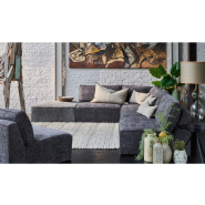 Chauffeuse d'angle 100 x 100 cm - Albi - Home Spirit - Canapé modulable fabriqué en France_1