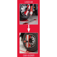 Kit de mise à jour pour géométrie des roues (camions) - am laser ref ca2011k - jge 74320_1