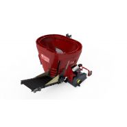 Mélangeuse agricole stationnaire S380ST - Anderson - capacité 10,8 m3 - déchargement par trappe avant droite_1