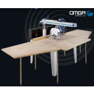 Scie radiale industrielle - 600P3S - Bras en fonte et glissières prismatiques_1