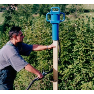 Enfonce-pieux polyvalent ARIES 26 BÂTIMENT - pour planter des piquets de toutes formes - utilisation facile et guidage interchangeable_1