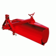 Lame niveleuse micro 130 - largeur de travail 130 cm - orientable 360° - déportable avant ou arrière_1