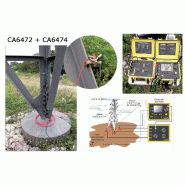 P01126510 | Adaptateur CA6474 pour mesure de terre des pylônes avec 4 AmpFLEX 5m - Option pour CA6472_1
