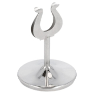 Porte-étiquettes numéros de table 10,2cm inox_1