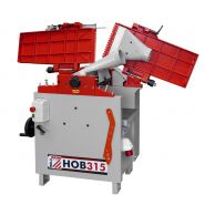 Raboteuse-dégauchisseuse Holzmann - 400V - HOB315 avec tables en fonte et guide inclinable_1
