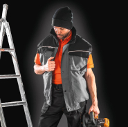 Blouson de travail Heavy Duty - Manches amovibles - Réf: R71 - Résistant et chaud_1