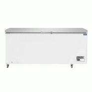 Congélateur coffre avec couvercle inox Série G 581L GP898 Polar_1