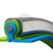 Gaine pour moyennes et hautes températures jusqu'à 300 °C, double paroi - Master-Clip ISO-SILICONE_1