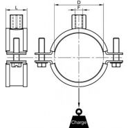 72174 - Colliers de fixation Bene Inox - Fermeture rapide - Diamètres 10 à 169 mm - Acier zingué_1