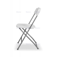Chaise pliante POLY 7 - Blanc - Confort et Fonctionnalité pour Événements de Restauration_1