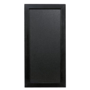 Ardoise murale cadre noir L.20xH.40cm - Bois dur résistant - Usage intérieur et extérieur_1