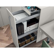 Armoire tour avec ouverture sur glissière STORAGE - Ref : SIBX0001_1