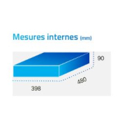Casiers intelligents pour agences de transport - Gestion de colis de petite taille - Référence Porte H10_2