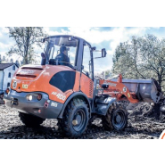 Chargeuse compacte articulée avec moteur intelligent et efficace et une puissance élevée 46 kW avec 2 300 tr/min  - Weycor AR 400_1