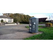 Distributeur de fleurs avec vitrines modulables