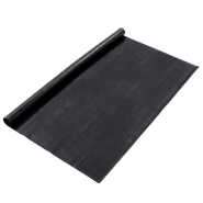 Vidaxl tapis en caoutchouc antidérapant 1,2x5 m 1 mm lisse 143956_1