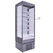 Vitrine verticale positive sans porte, idéal pour chr, traiteurs, boulangeries, pâtisseries et chocolateries - offlip 3 green 93 iarp