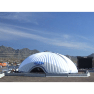 Dôme gonflable 24 mètres - 24m de diamètre - Hauteur 8,2m - Superficie 365m2_1