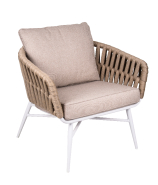 Ensemble Lounge - Structure aluminium et cordage - Chilly_1