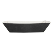 Barquette The Pack carton ondulé nano micro 2400g 17x9,7x6,3cm noir - par 600_1