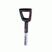Bêche droite elite 123 cm – MTF – acier au bore et fibre de verre – 1zst3258_1