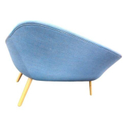 Canapé About A Lounge HAY - pieds en bois - cadre en chêne et siège en polypropylène - d'occasion_1