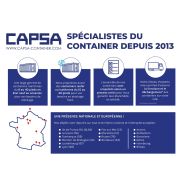 Container Maritime sécurisé étanche 20 pieds OCCASION adapté à tous les besoins de stockage_1