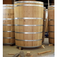 Cuves et foudres en chêne français - Contenances de 10 à 110 hL - Fabrication sur-mesure par le Groupe Vicard_1