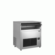 Machine à glaçons pleins cylindriques 18g - 85 kg/24h - stockage 40 kg | Tefcold - TC85_1