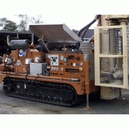 Sondeuse autonome hydraulique sur chenilles caoutchouc - Perkins diesel 4 cylindres - Carottage profond_1