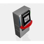 Borne de paiement autonome Topia Mini PFLS - compacte, positionnable en îlot, paiement espèces et carte_1