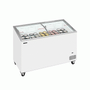 Congélateur coffre avec couvercles coulissants vitrés bombés - 325 L | Tefcold - IC401SCEB_1