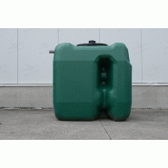 Cuve jumelable pour le stockage des eaux pluviales, capacité de 1000 litres
