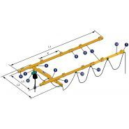 Pont roulant léger avec une capacité jusqu'à 980 kg adapté aux zones à risque d'explosion - JDN_1