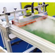 Rampe de nettoyage vapeur pour convoyeur avec aspiration_1