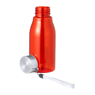 Bouteille en RPET - 350 ml - bouchon en acier inoxydable avec dragonne - sans BPA_1