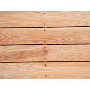 670011 - Lames de terrasses en mélèze alpin - Pircher - 2,5 x 14 x 300 cm, rainurage fin et angles arrondis_1