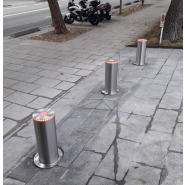 Borne escamotable automatique pour contrôle d'accès sur voie publique, copropriétés et entreprises - H7508_1