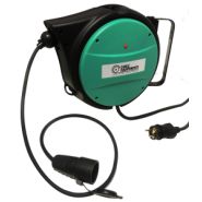 Enrouleur électrique à rappel automatique à ressort - Câble H05VV-F - 3G1,5 mm² - P315_1