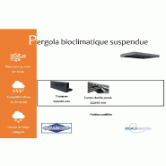Pergola bioclimatique suspendue - 2000 / 2000_1