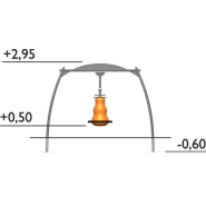 Structure multi-jeux pour enfants 5 à 12 ans - Agito Cyclone gris - 8002230 - Hags_1