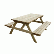 Table pique-nique en bois 1,5m | Rowlinson - CG095_1