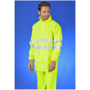 Veste de pluie haute visibilité Sonoflex HV réf. VPVZHV33 - EN ISO 20471 classe 3 - Jaune Fluo ou Orange Fluo_1