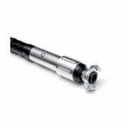 Aiguille vibrante pneumatique pour béton PNU25 - diamètre 25mm - longueur 220mm - gaine 2m - haute fréquence et longue durée_1