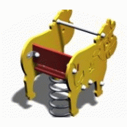 Jeu à ressort PMR Vache - VA02PE - Crea Equipements - pour enfants de 1 à 6 ans_1