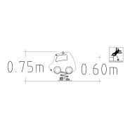 Jeu sur ressort 1 place - Siry réf 8044762 - Hags - Blanc - Fondation à enterrer_1