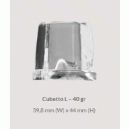 Machine à glaçons pleins cubiques de 40g - 33 kg/24h - stockage 15 kg | Ice Tech SS 35_1